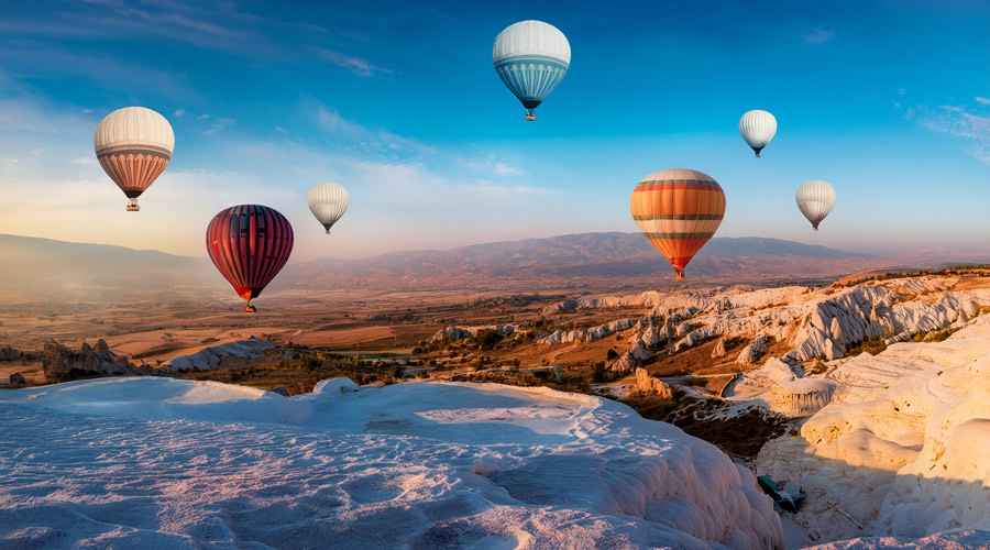 Pamukkale Hot Air Balloon Tour